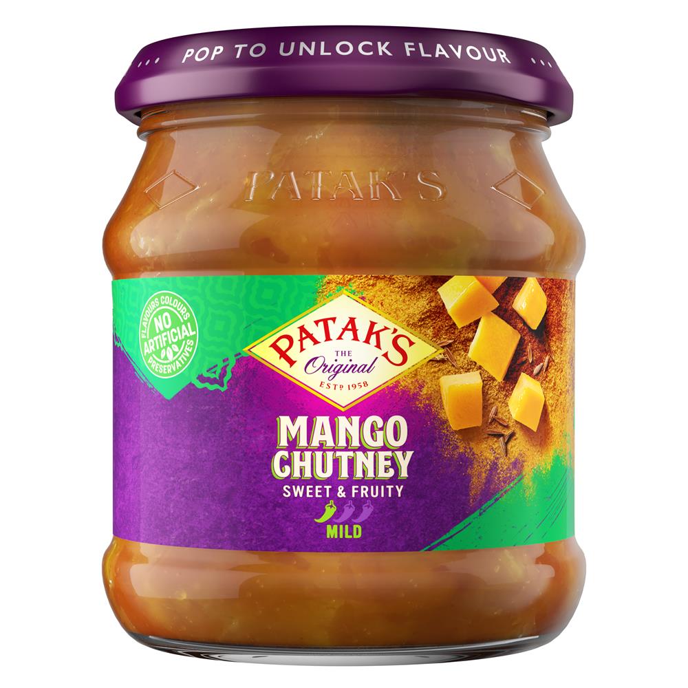 Patak's Mango Chutney 340g - Greenlands Health Store