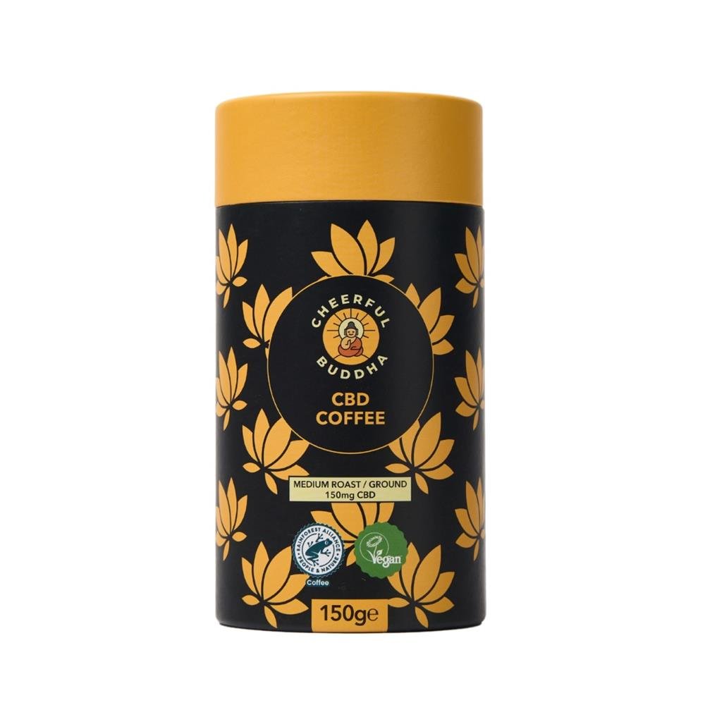 CHEERFUL BUDDHA CBD Infused Coffee - Greenlands Health Store
