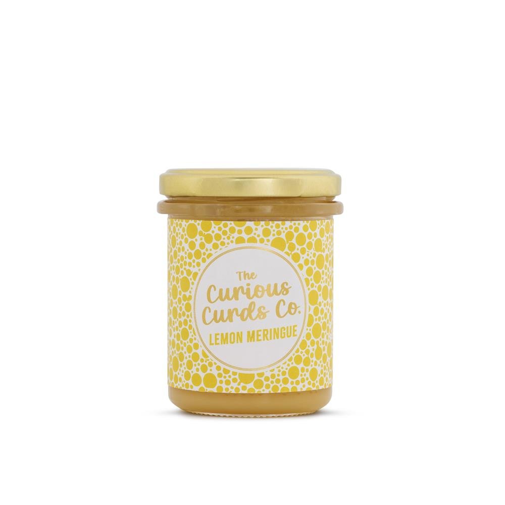 The Curious Curd Co Lemon Meringue Curd 210g - Greenlands Health Store