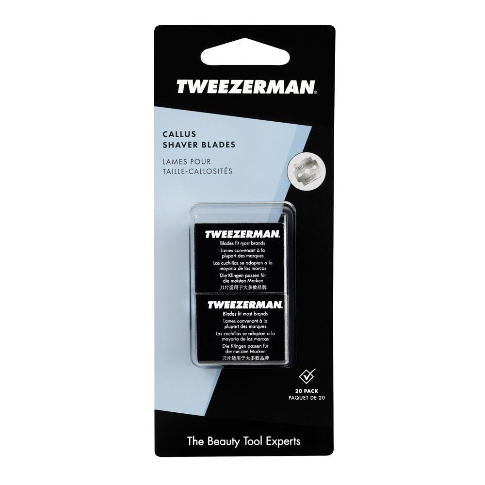 Tweezerman Callus Shaver Blades 20 Pack - Greenlands Health Store