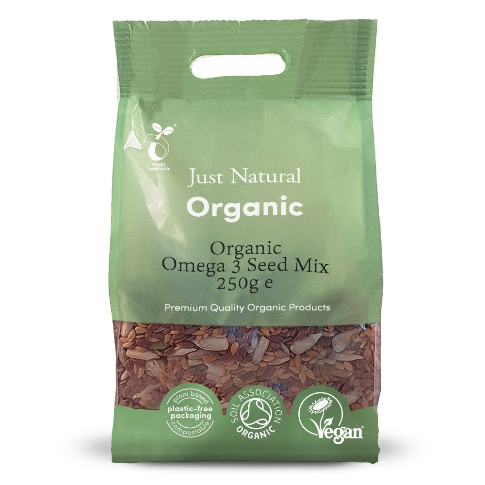Organic Omega 3 Seed Mix 250g - Greenlands Health Store