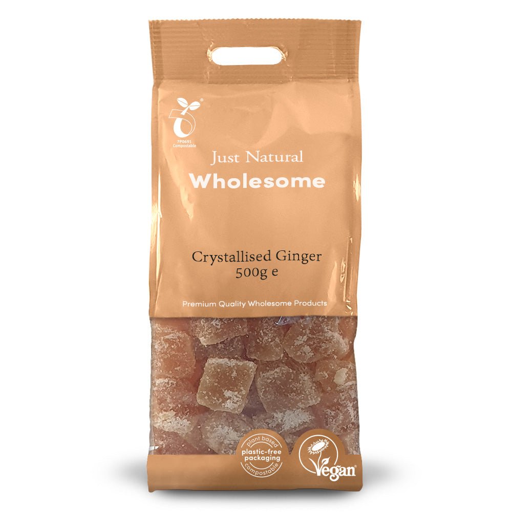 Crystallised Ginger 500g - Greenlands Health Store