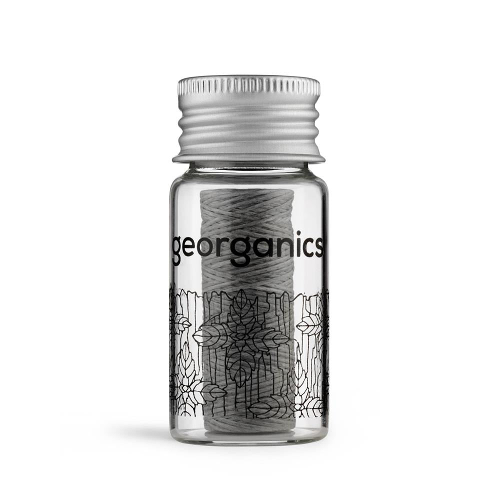 Dental Floss with Canister - Charcoal 50m - Greenlands Health Store