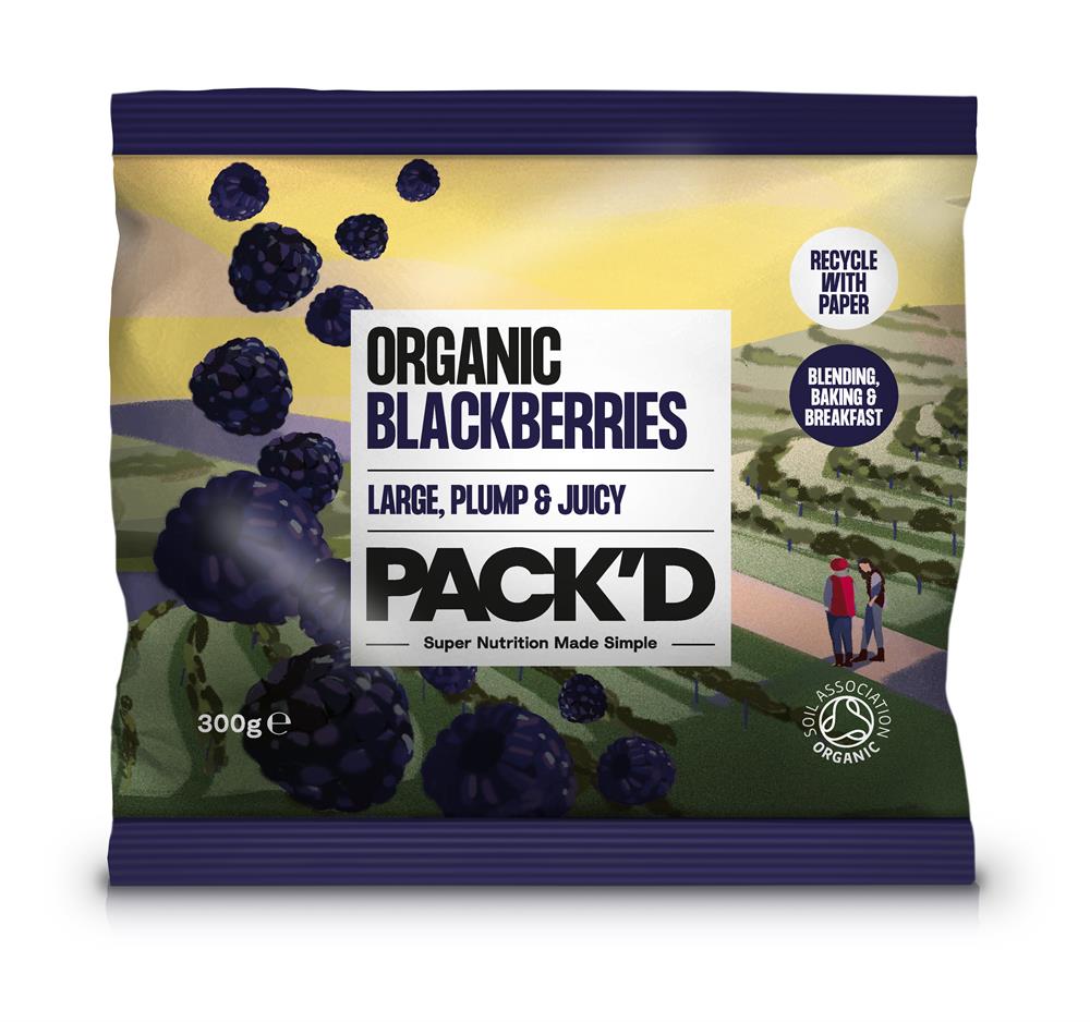 Organic Blackberries 300g - Greenlands Health Store