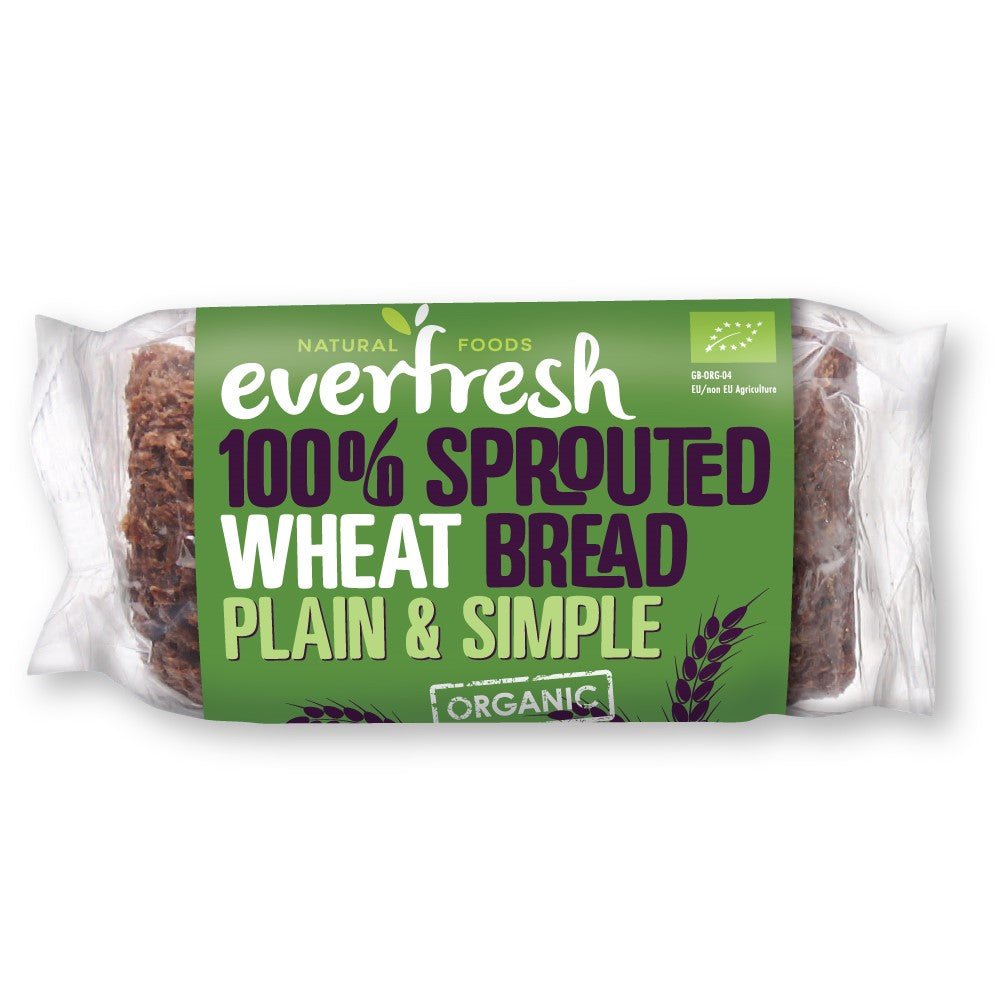 Everfresh Organic Sprouted Wheat Bread 400g - Greenlands Health Store