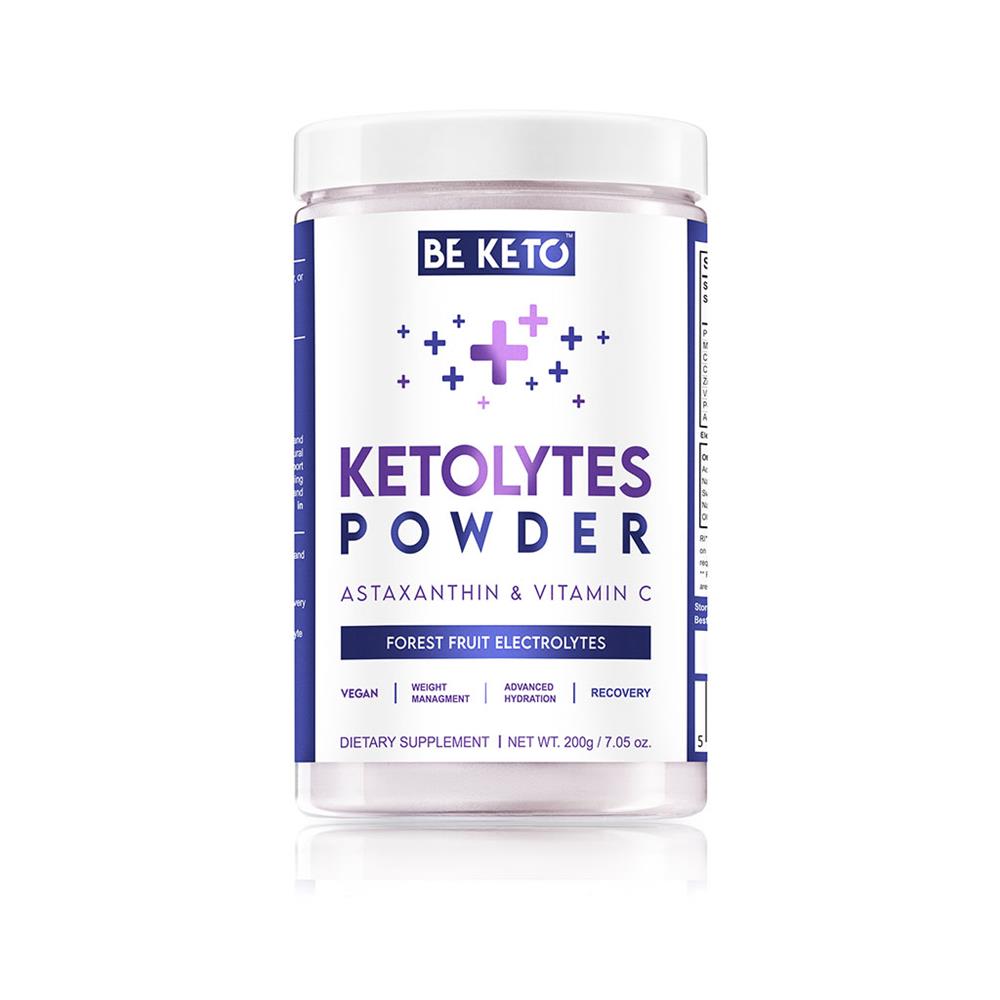 BeKeto - Keto Electrolytes Powder - Forest Fruit 200g - Greenlands Health Store