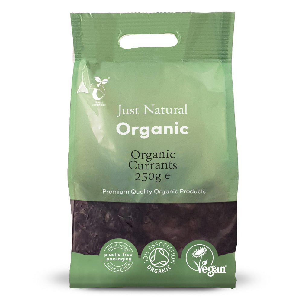 Organic Currants 250g - Greenlands Health Store