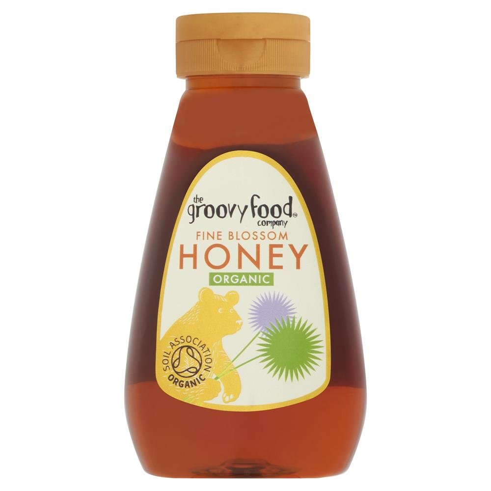 Groovy Squeezy Organic Fine Blossom Honey 340g - Greenlands Health Store