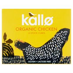 Organic Chicken Stock Cubes 66g - Greenlands Health Store