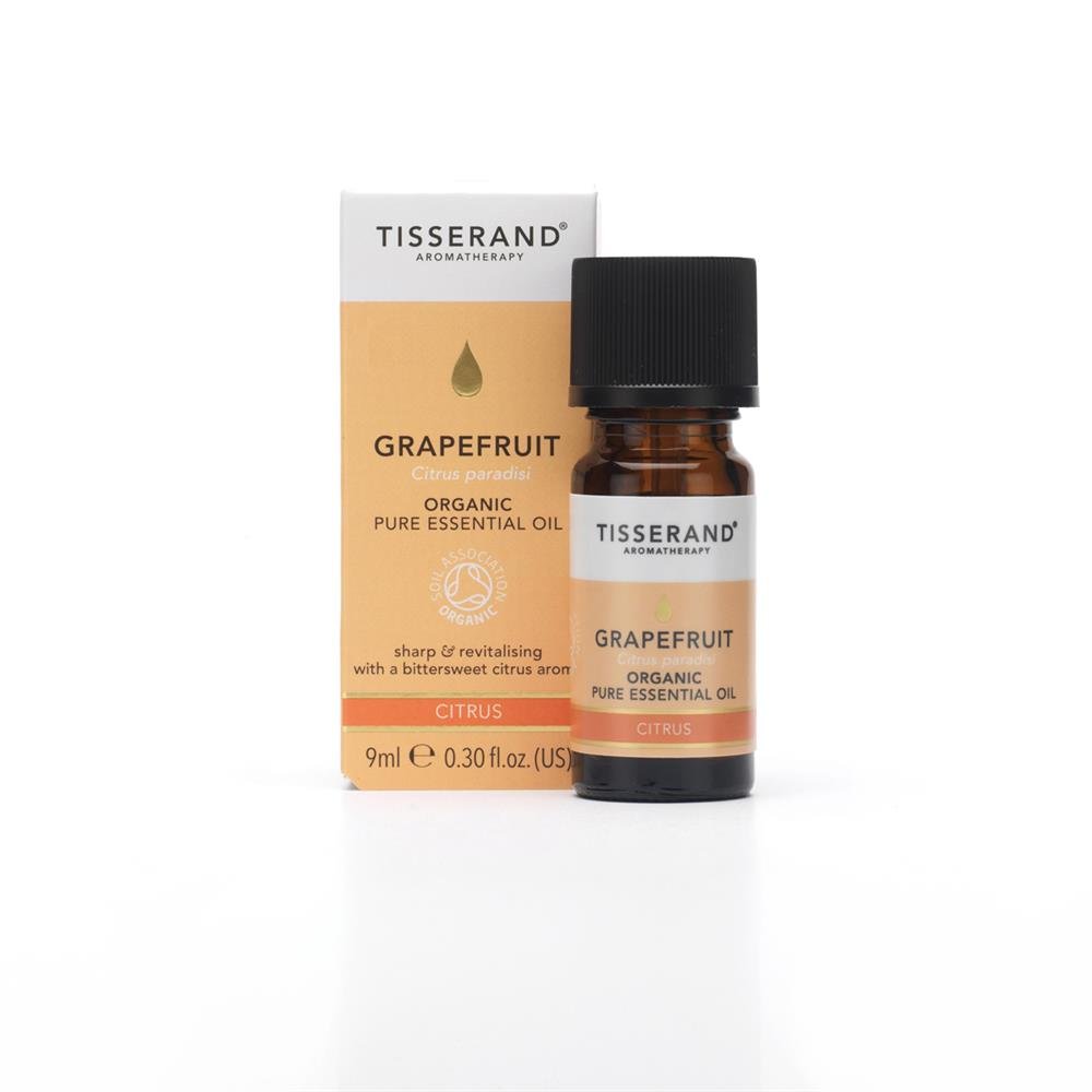 Tisserand Organic Grapefruit Essential Oil 9ml - Greenlands Health Store