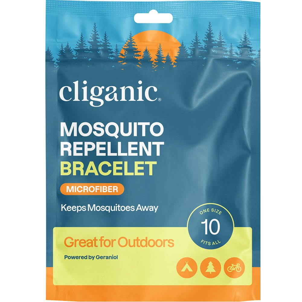 Cliganic Microfiber Repellent Bands 10 PACK - Greenlands Health Store