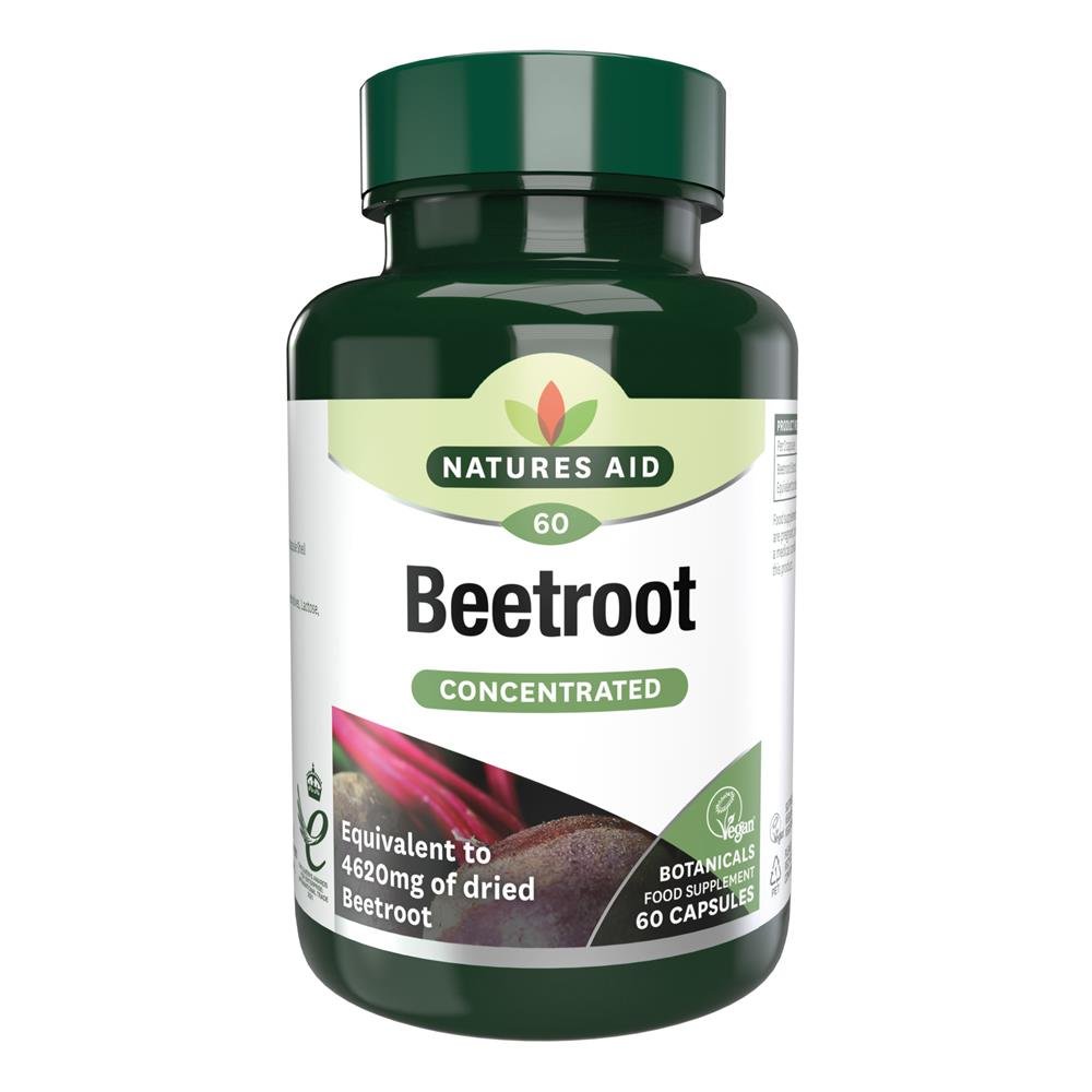 Beetroot Extract 4620mg 60 Capsules - Greenlands Health Store