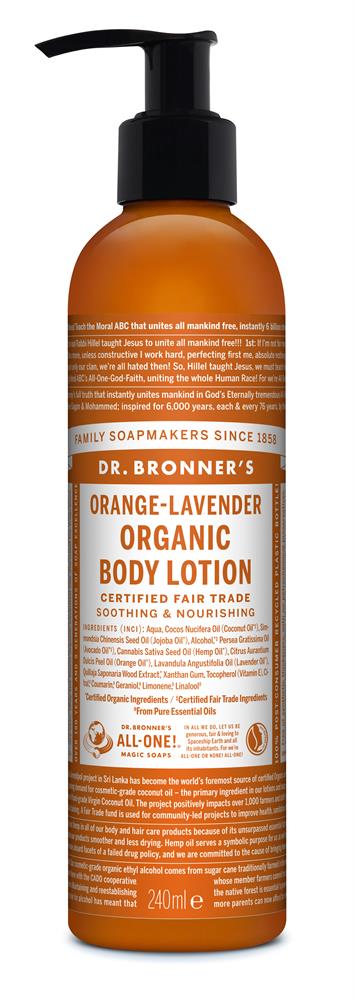 Organic Orange Lavender Hand and Body Lotion 236ml - Greenlands Health Store