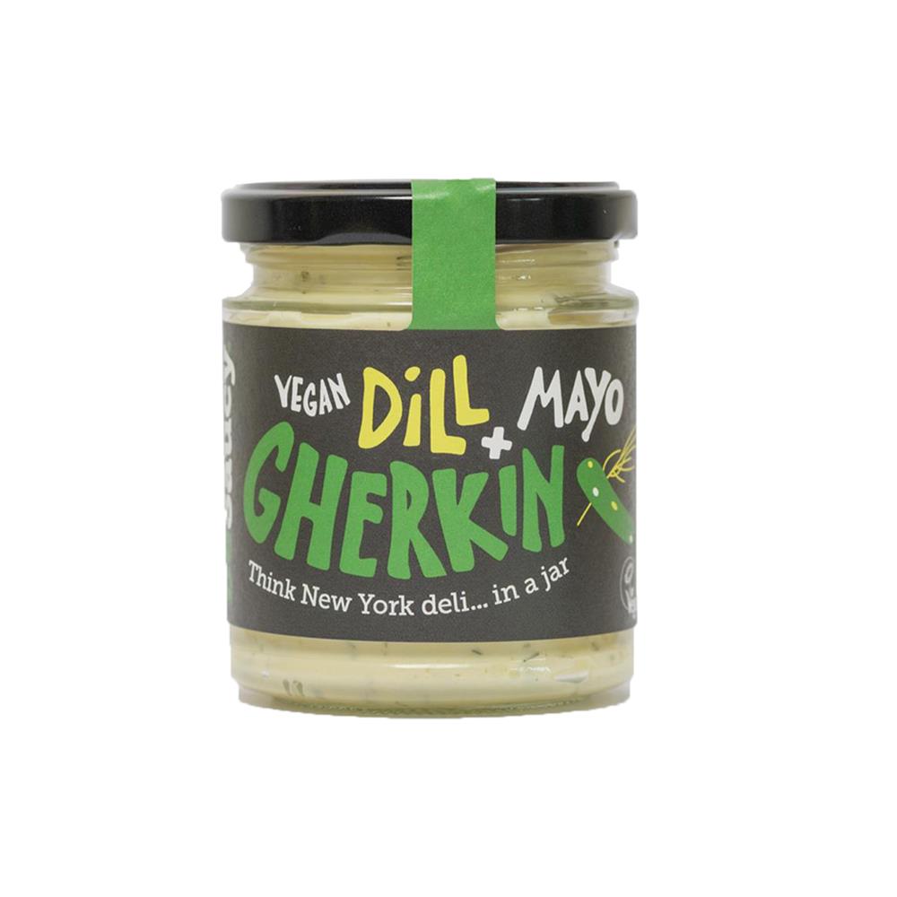 Vegan Dill and Gherkin Mayo 180g - Greenlands Health Store