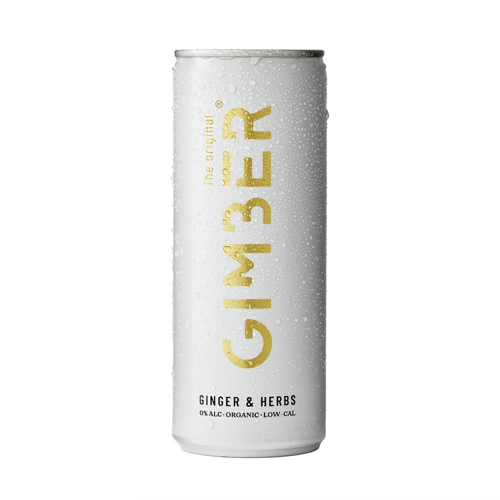 Organic Original No1 Ginger Sparkling Ready To Drink Can 250ml - Greenlands Health Store