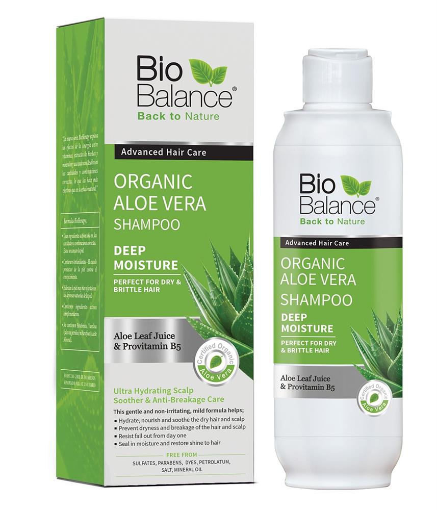 Organic Aloe Vera Shampoo 330ml - Greenlands Health Store
