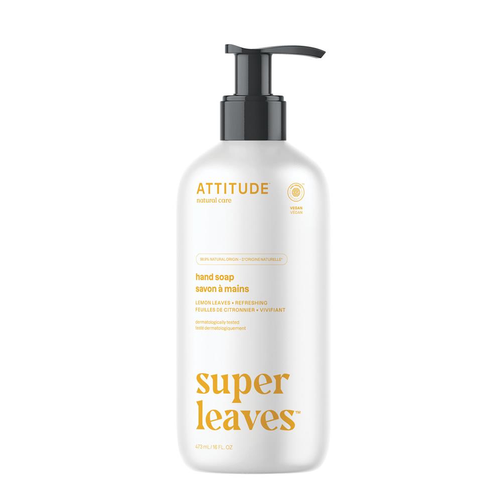 Super leaves Hand Soap - Lemon Leaves 473ml - Greenlands Health Store