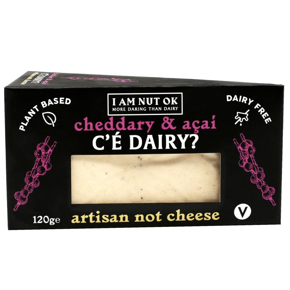C'e Dairy? - Vegan Cheese Cheddar 120g - Greenlands Health Store