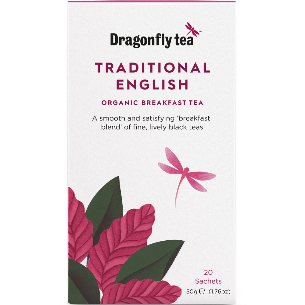 Dragonfly Organic Traditional English Breakfast Tea 20 bag - Greenlands Health Store