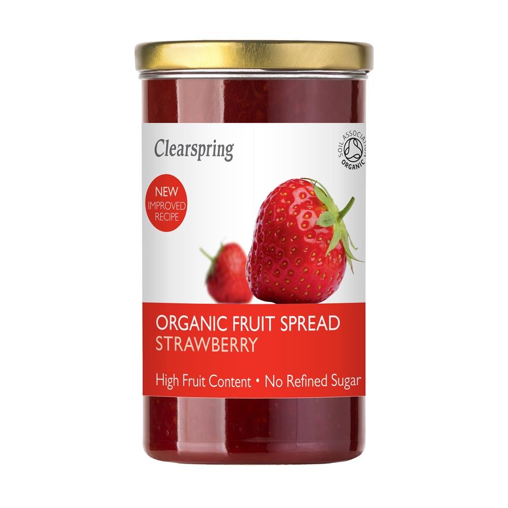Organic Fruit Spread - Strawberry 280g - Greenlands Health Store