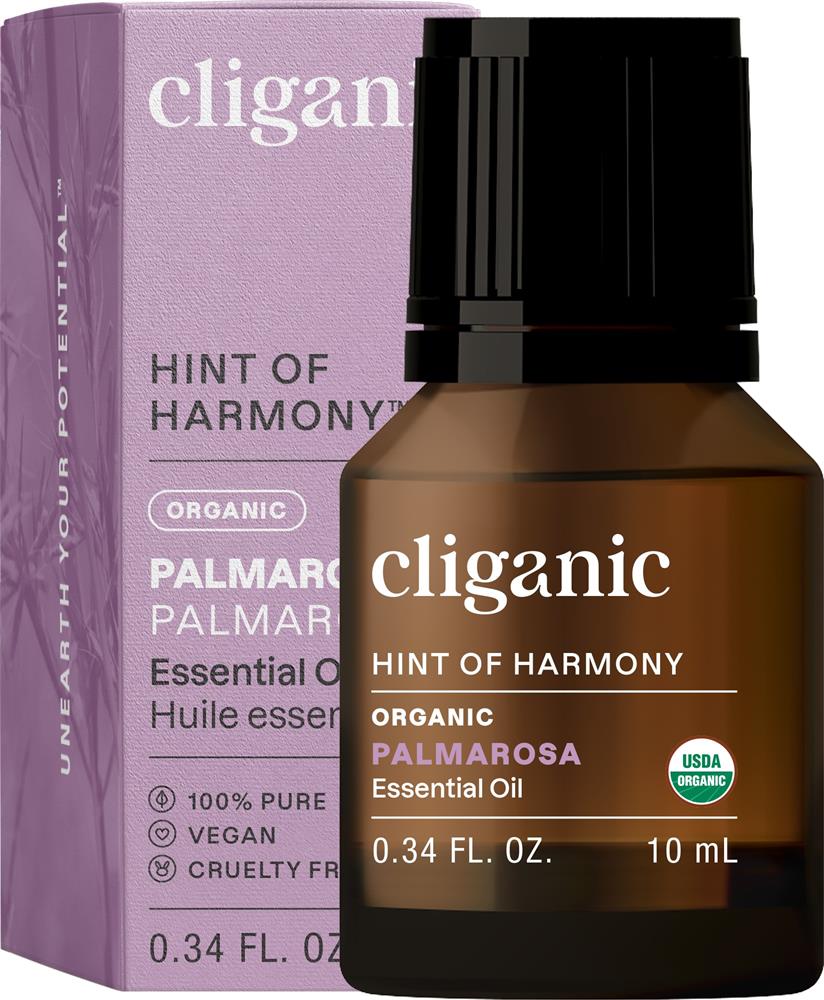 Cliganic Organic Palmarosa Oil 10ml - Greenlands Health Store