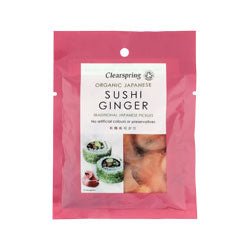 Organic Sushi Ginger Pickle 50g - Greenlands Health Store