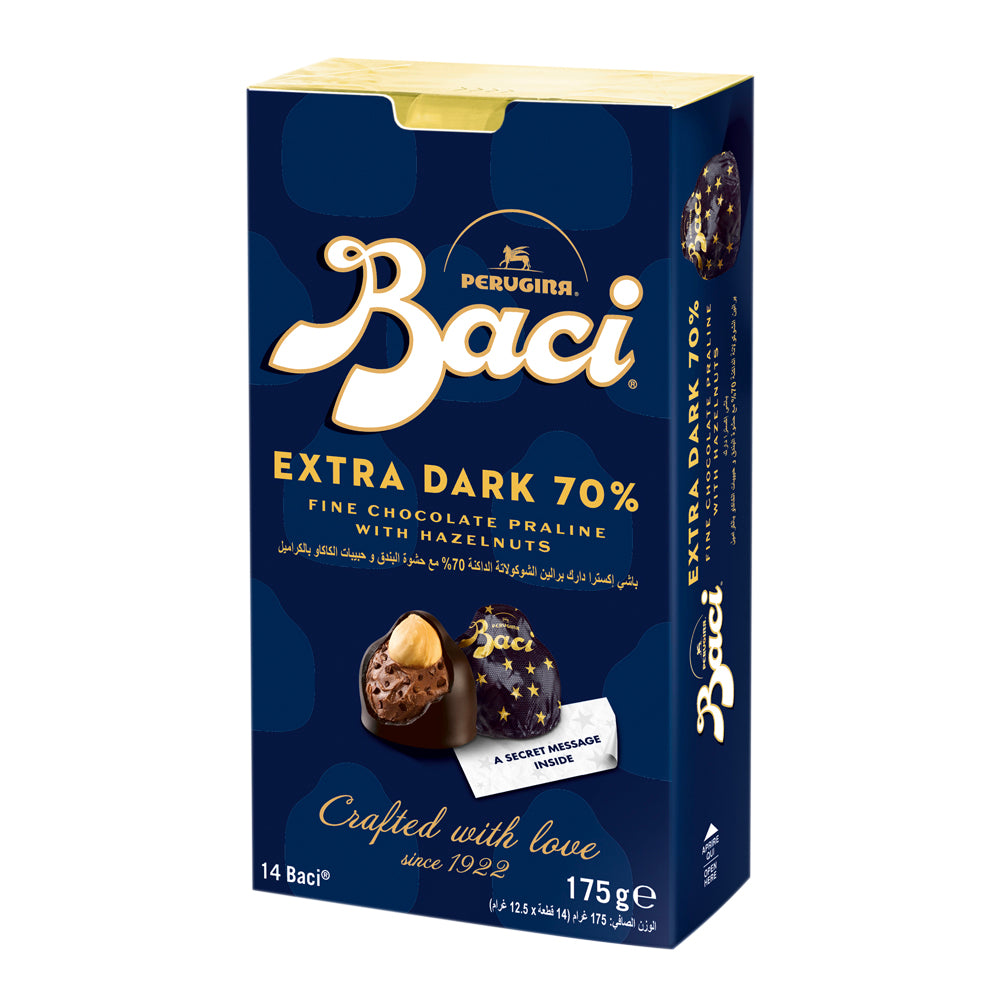 Baci - Bijou Extra Dark 70% Choc Box 175g - Greenlands Health Store