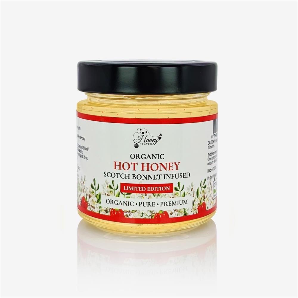 Honey Heaven Organic Hot Honey 300g - Greenlands Health Store
