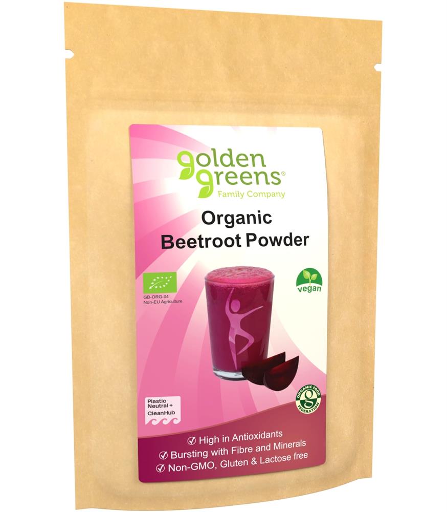 Organic Beetroot Powder 200g - Greenlands Health Store