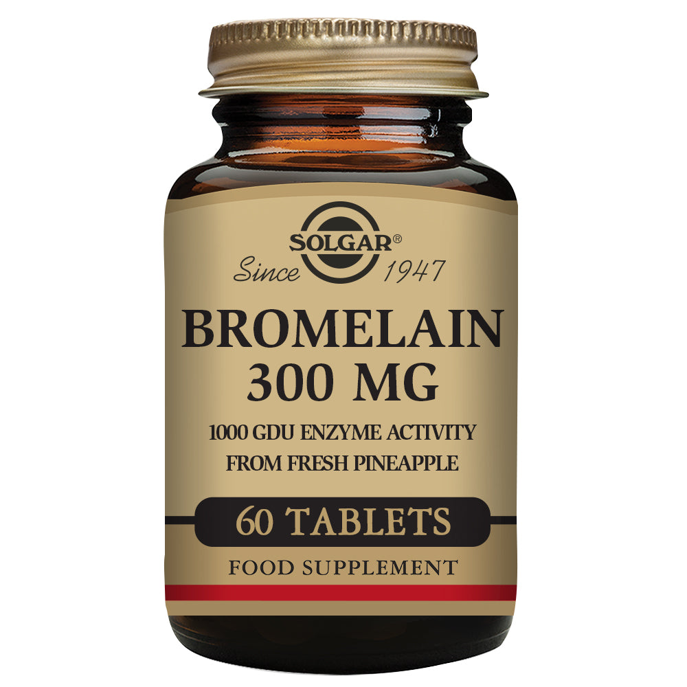 Solgar® Bromelain 300 mg Capsules - Greenlands Health Store