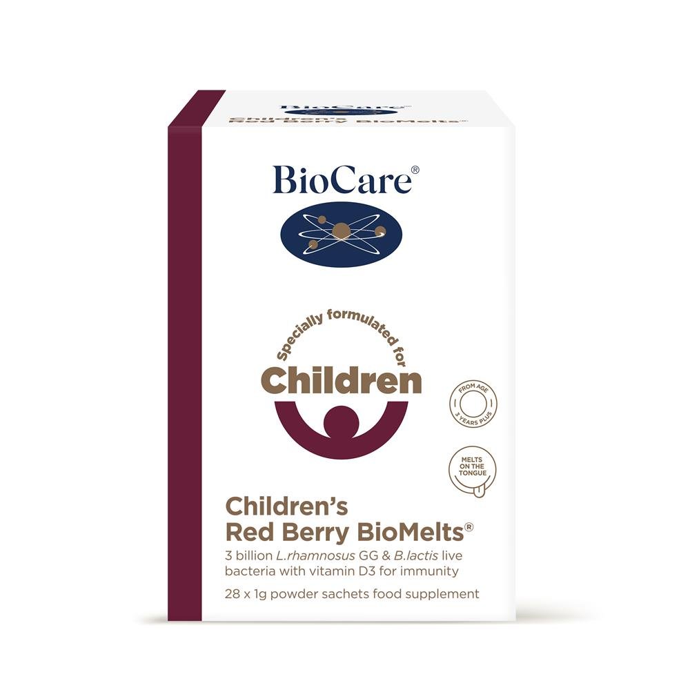 Children's Red Berry BioMelts - 28 Sachets - Greenlands Health Store
