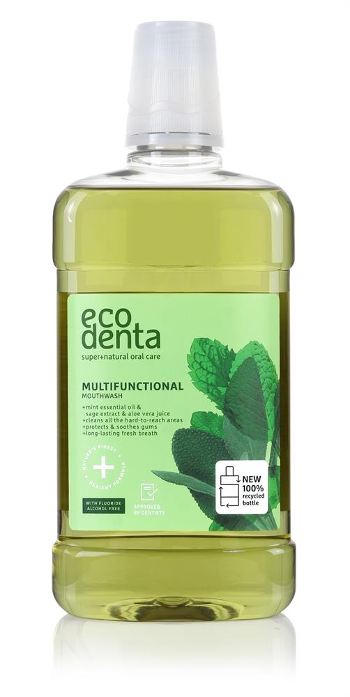 Ecodenta multifunctional mouthwash 500 ml - Greenlands Health Store