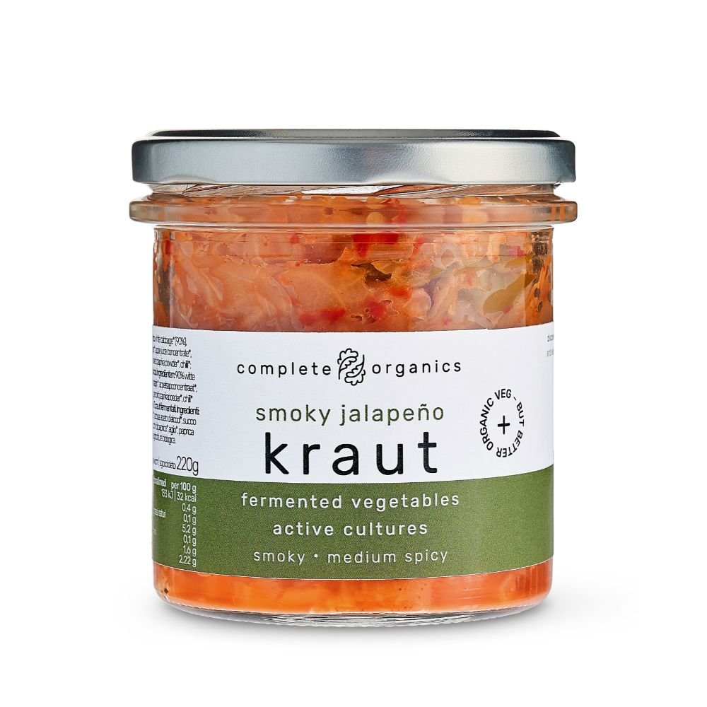 Smoky Jalapeno Kraut Organic 240g - Greenlands Health Store