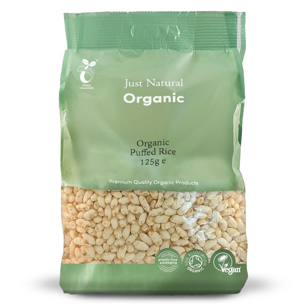 Organic Puffed Rice 125g - Greenlands Health Store