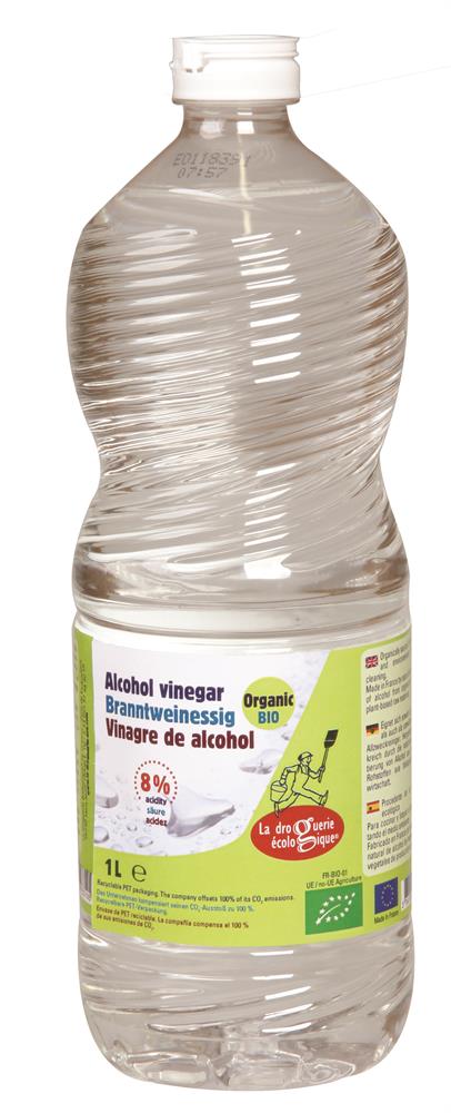 Organic white alcohol vinegar 1000ml - Greenlands Health Store