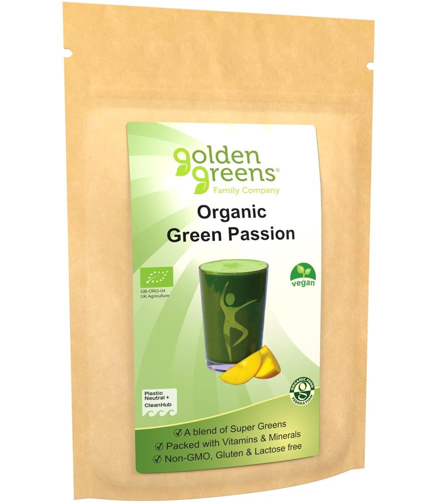 Organic Green Passion Powder 90g - Greenlands Health Store