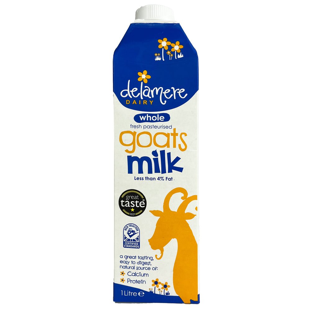 Delamere Dairy Whole Goats Milk 1L - Greenlands Health Store