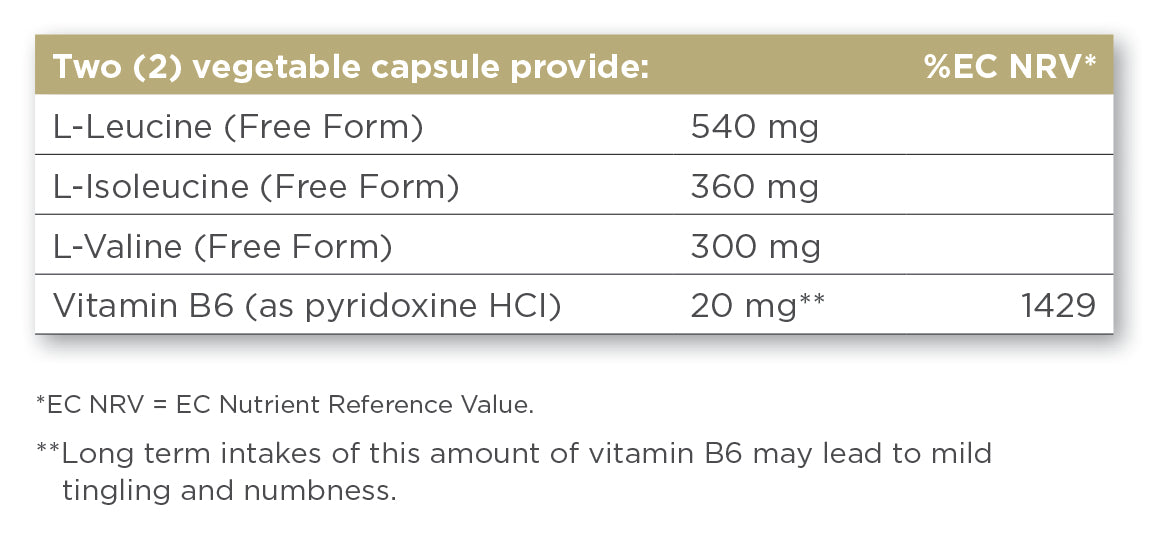Solgar® BCAA Plus Vegetable Capsules - Pack of 50 - Greenlands Health Store