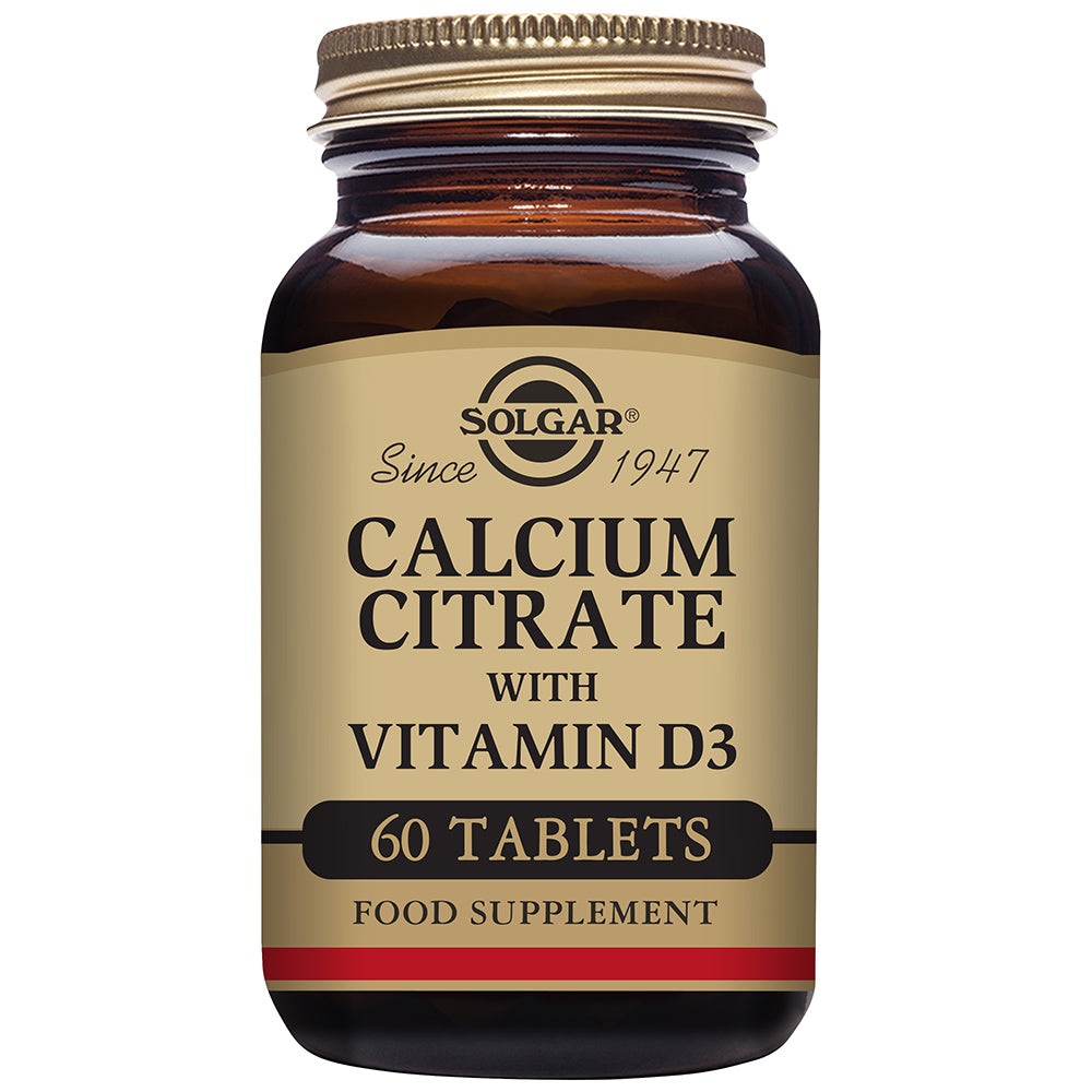 Calcium Citrate with Vitamin D3 Tablets - Greenlands Health Store