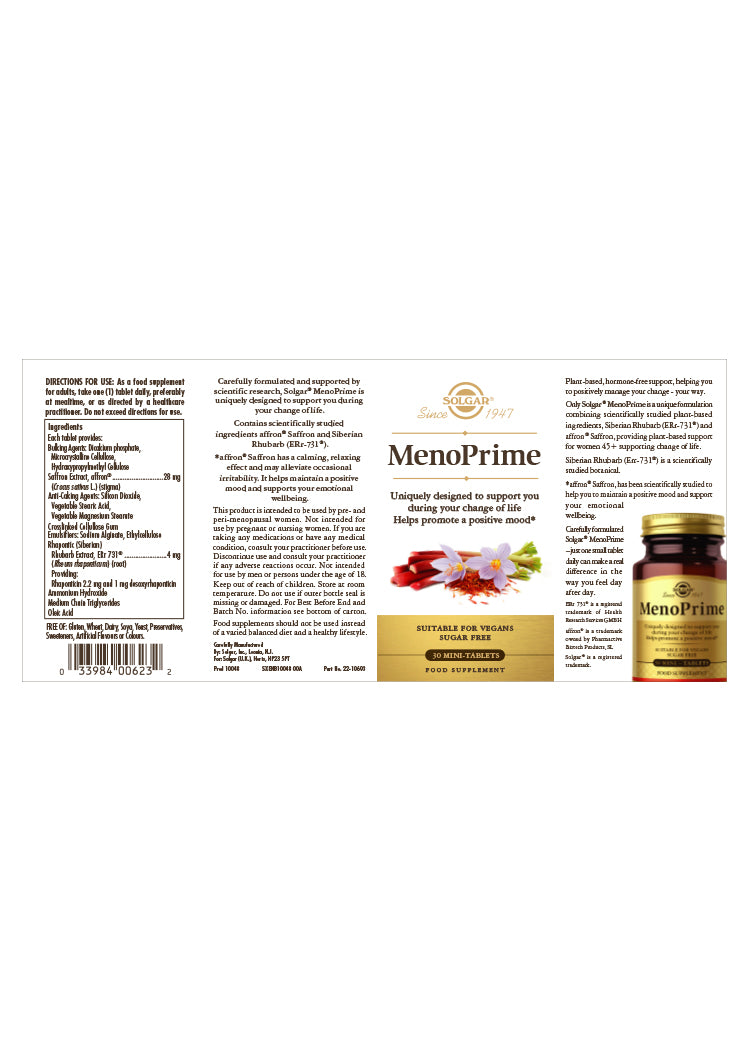 MenoPrime - Greenlands Health Store