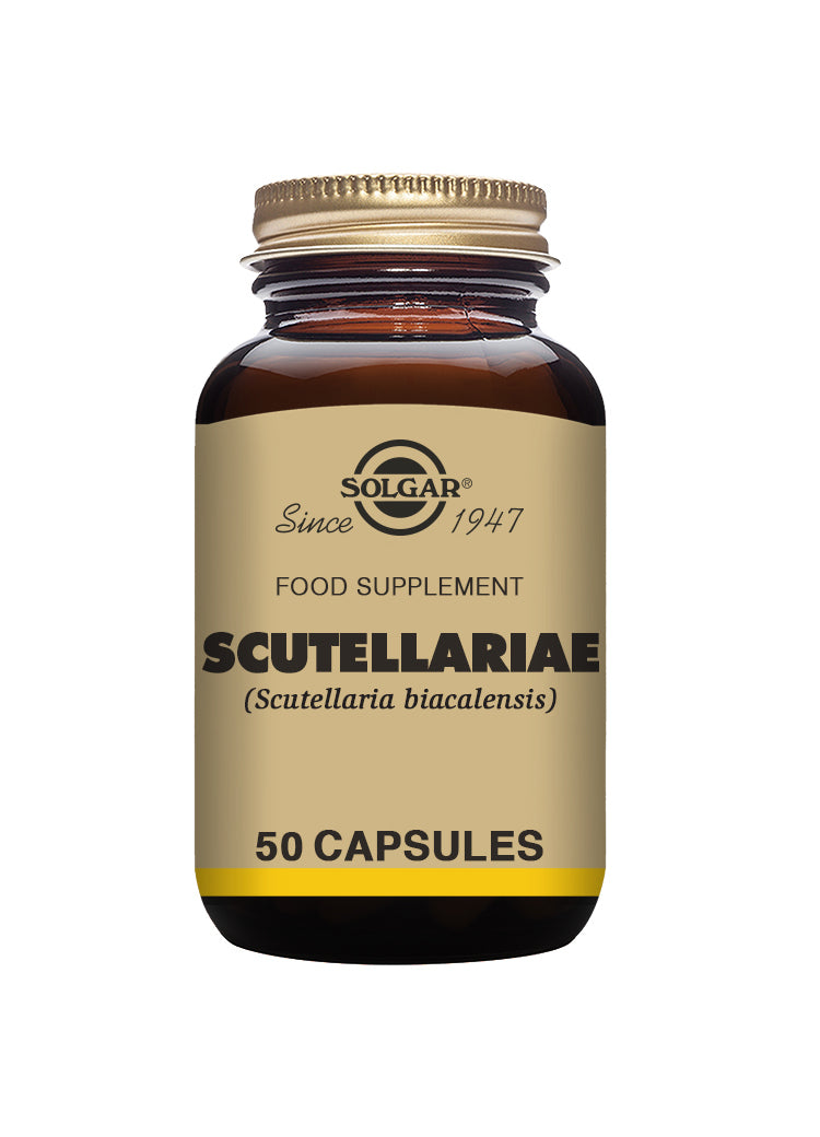 Solgar® Scutellariae Vegetable Capsules - Pack of 50 - Greenlands Health Store