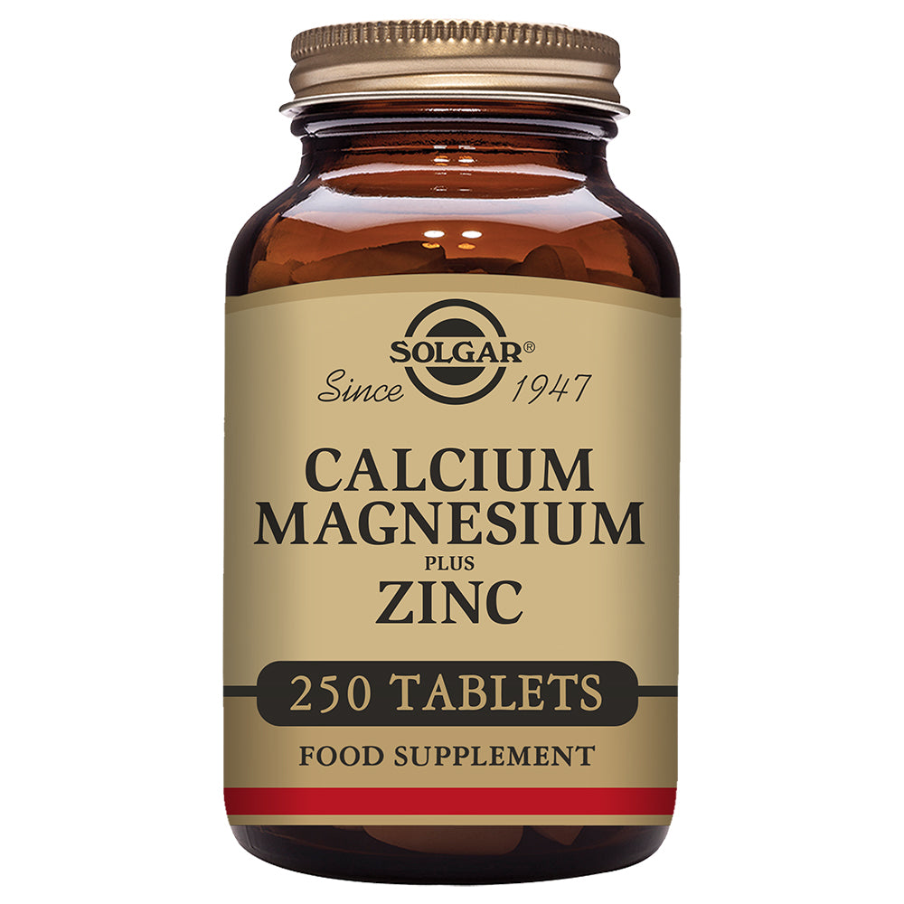 Solgar® Calcium Magnesium Plus Zinc Tablets - Greenlands Health Store
