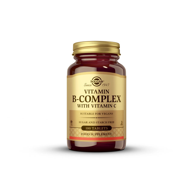 Solgar® Vitamin B-Complex with Vitamin C Tablets - Greenlands Health Store