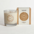 Sandalwood & Patchouli Natural Wax Candle 9.1cm x 8.2cm x 8.2cm - Greenlands Health Store
