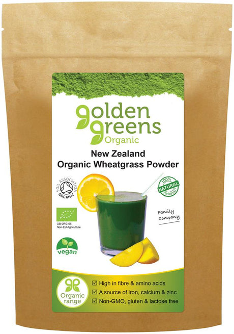 Org New Zealand Wheatgrass 100g - Greenlands Health Store