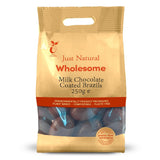 Milk Chocolate Coated Brazils 250g - Greenlands Health Store