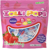Sweet & Sugar-Free Strawberry Lollipop Pouch - 80g - Greenlands Health Store