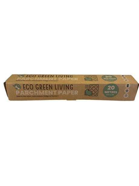 Eco Green Living Parchment Paper Roll - 20 Meters - Greenlands Health Store
