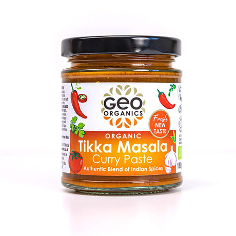 Pastes - Organic Tikka Masala Curry Paste 180g - Greenlands Health Store