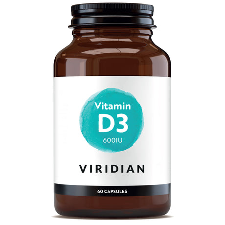 Viridian Vitamin D3 600IU - Greenlands Health Store